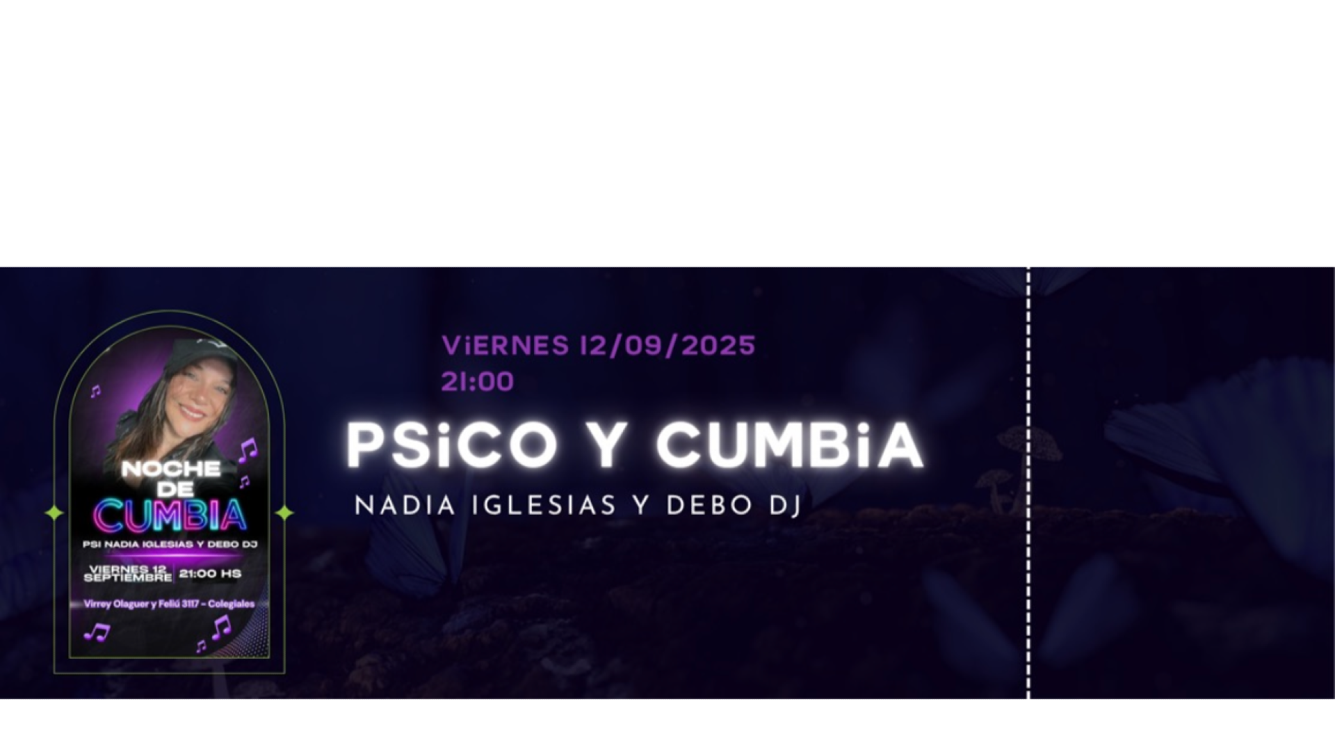 Noche de Psicología y cumbia.